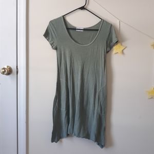 Allen Allen Scoop Tee Tunic Dress